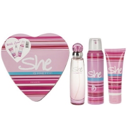 ست ادو تویلت زنانه شی پرتی She Pretty Eau De Toilette Gift Set For Women 50ml