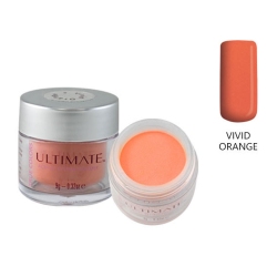 پودر کاشت ناخن آی بی آی مدل Vivid Orange وزن 9 گرم