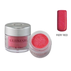 پودر کاشت ناخن آی بی آی مدل Fiery Red وزن 9 گرم