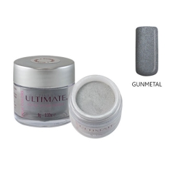 پودر کاشت ناخن آی بی آی مدل Gunmetal وزن 9 گرم