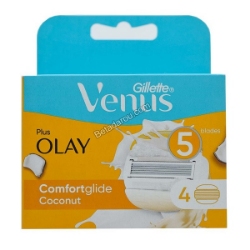 تیغ یدک خود تراش ژیلت ونوس مدل Plus Olay بسته 4 عددی