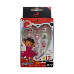 ناخن مصنوعی دخترانه دالاس کد 23870 