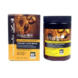 ماسک مو روغن آرگان اصلی  لایتنس حجم 1000 میلی لیتر