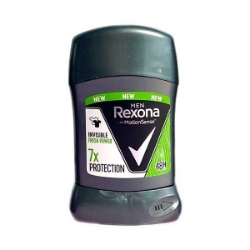  استیک مردانه رکسونا مدل اینویزیبل فرش پاور Rexona Invisible Fresh Power  حجم 50 میلی لیتر