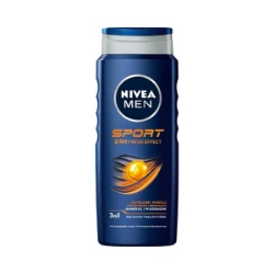 شامپو بدن و صورت و مو نیوآ مدل sport fresh effect  حجم 500 میلی لیتر