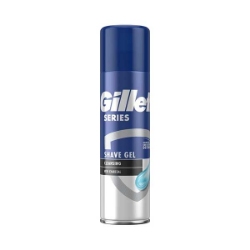 ژل اصلاح ژیلت مدل  Gillette Cleansing Charcoal  حجم 200 میلی لیتر