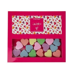 کوکتل مانیکور ژبن پلاس مدل Heart بسته 30 عددی