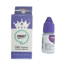 چسب کاشت مژه MAX2 مدل MAXI POWER GLUE FOR PROFESSIONAL حجم 5 میلی لیتر چسب کاشت مژه MAX2 مدل MAXI POWER GLUE FOR PROFESSIONAL حجم 5 میلی لیتر