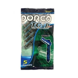  خود تراش دو لبه دورکو DORCO مدل TG-II Plus بسته 5 عددی
