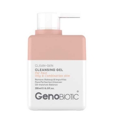 ژل شست و شوی صورت GENO BIOTIC ژنوبایوتیک مناسب پوست چرب حجم 200 میلی لیتر