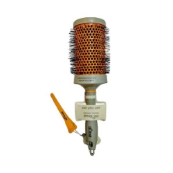 برس مو گرد براشینگ مستر براش Mr.Brush مدل کراتین 65 به همراه گیره مو برس مو گرد براشینگ مستر براش Mr.Brush مدل کراتین 65 به همراه گیره مو